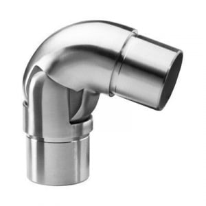 ADJUSTABLE FLUSH ANGLE, (40 DEGREE-70 DEGREE), TUBE DIA 42.4 MM X 2 MM, STAINLESS STEEL 316 EXTERIOR, SATIN [PIK320]