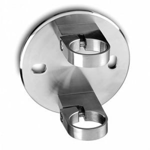 Circular Wall Mounted Baluster Slab Bracket  Stainless Steel
