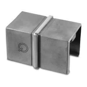 TUBE CONNECTOR, FOR CAP RAIL, EASY GLASS