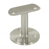 Round Stainless Steel handrail with flat end caps - Image 6